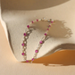 Ruby gemlink bracelet