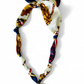 Venice knotted scarf heart charm