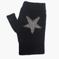 Baby alpaca star mittens