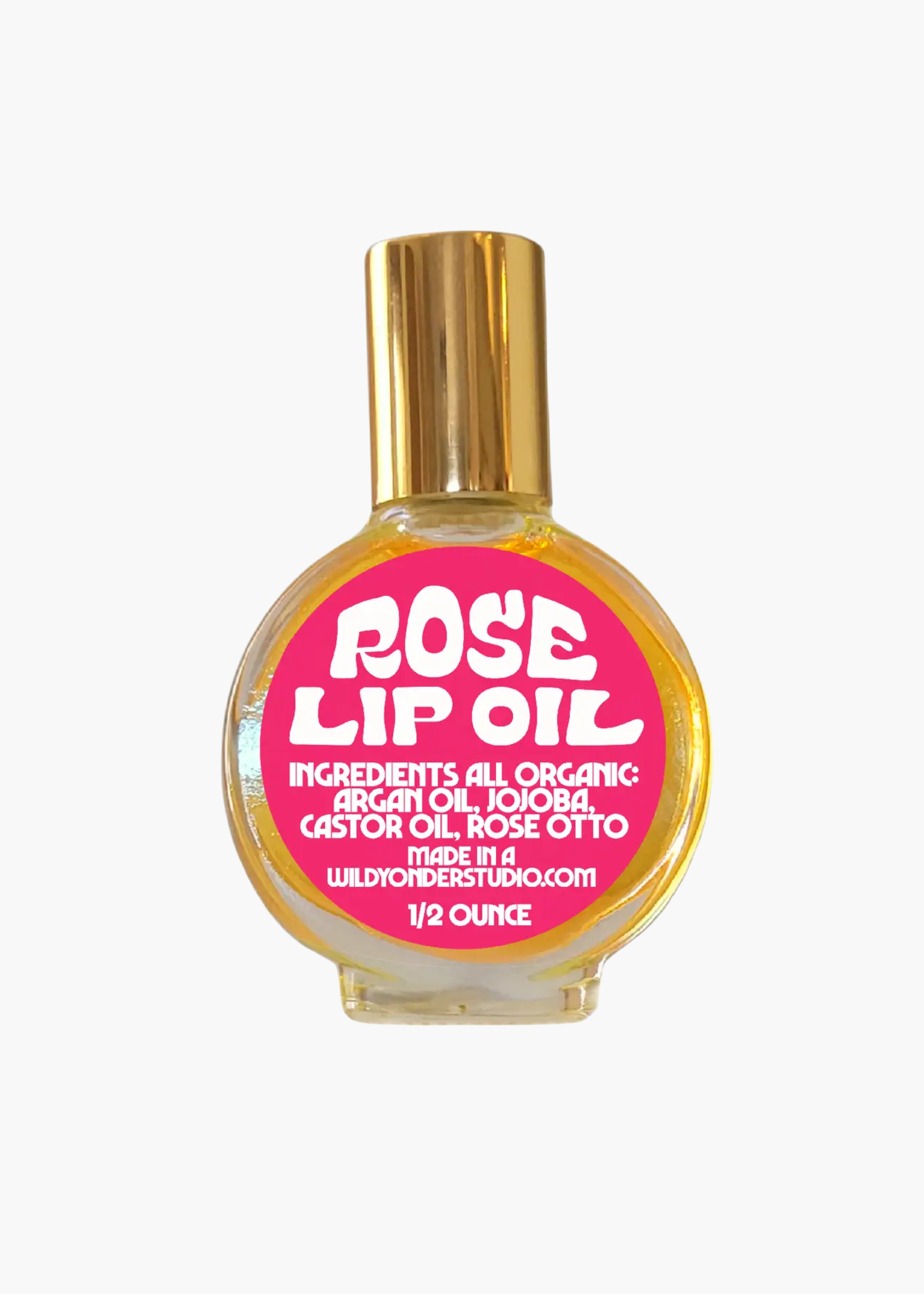 Rose lip oil