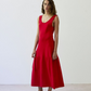 Paloma dress, red