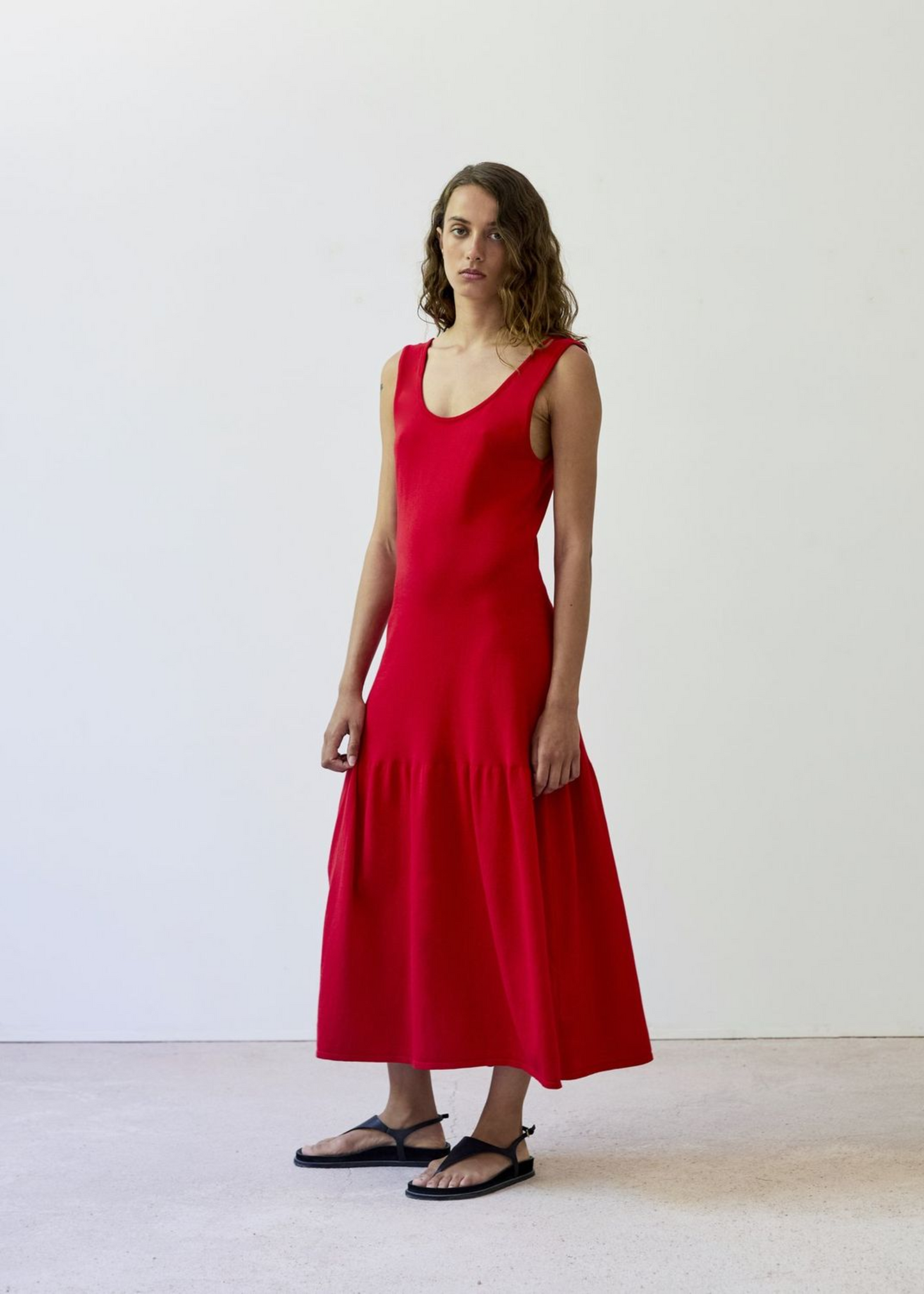 Paloma dress, red