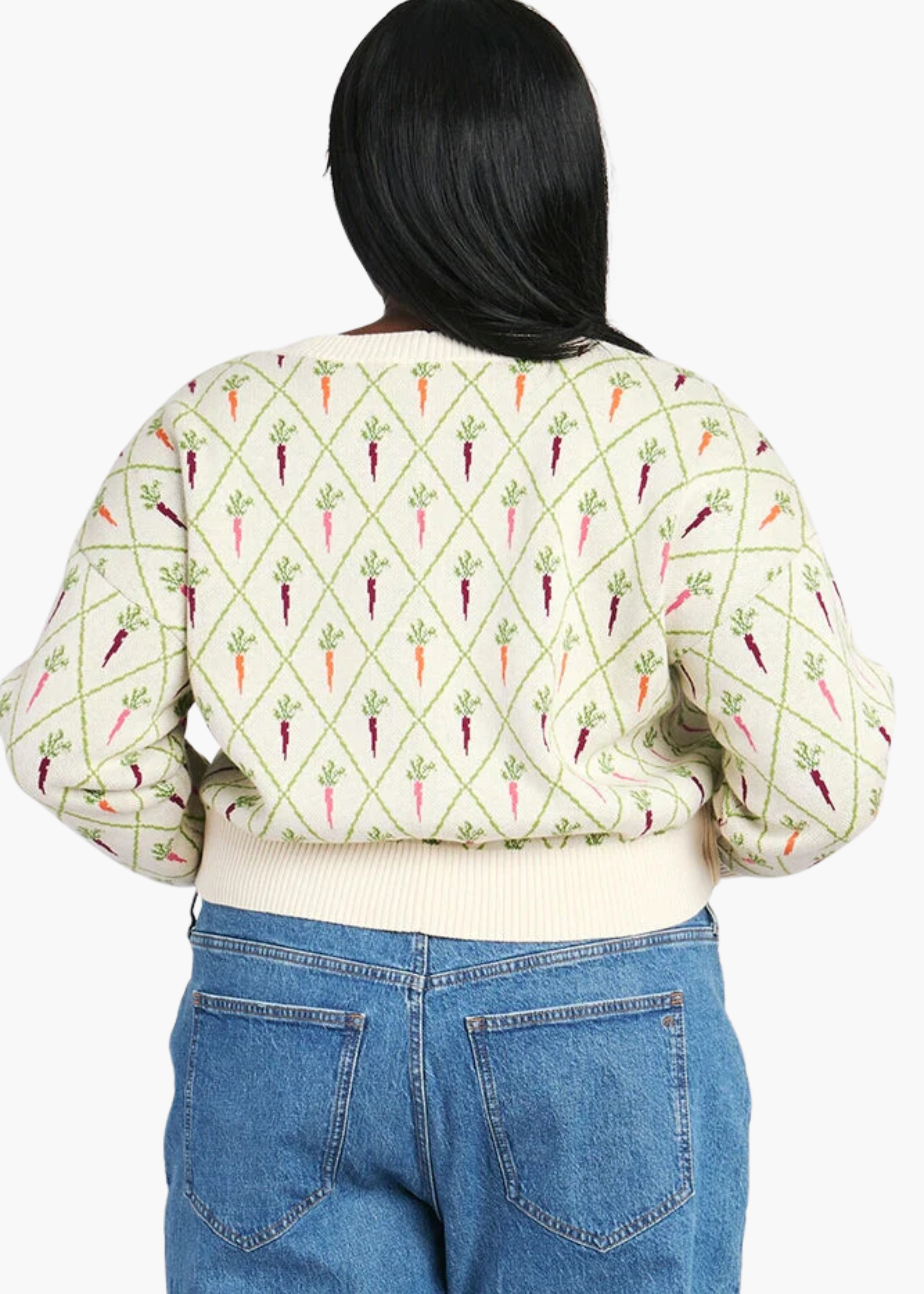 Ana rainbow carrot cardigan