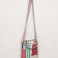 Xoti mini zero waste quilted kantha bag, 2-way/reversible
