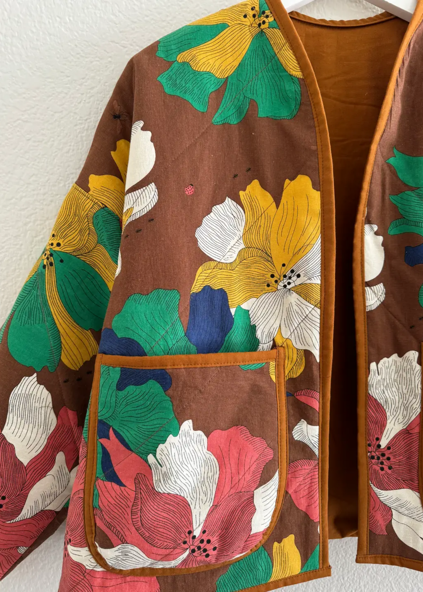 Autumn quilting jacket
