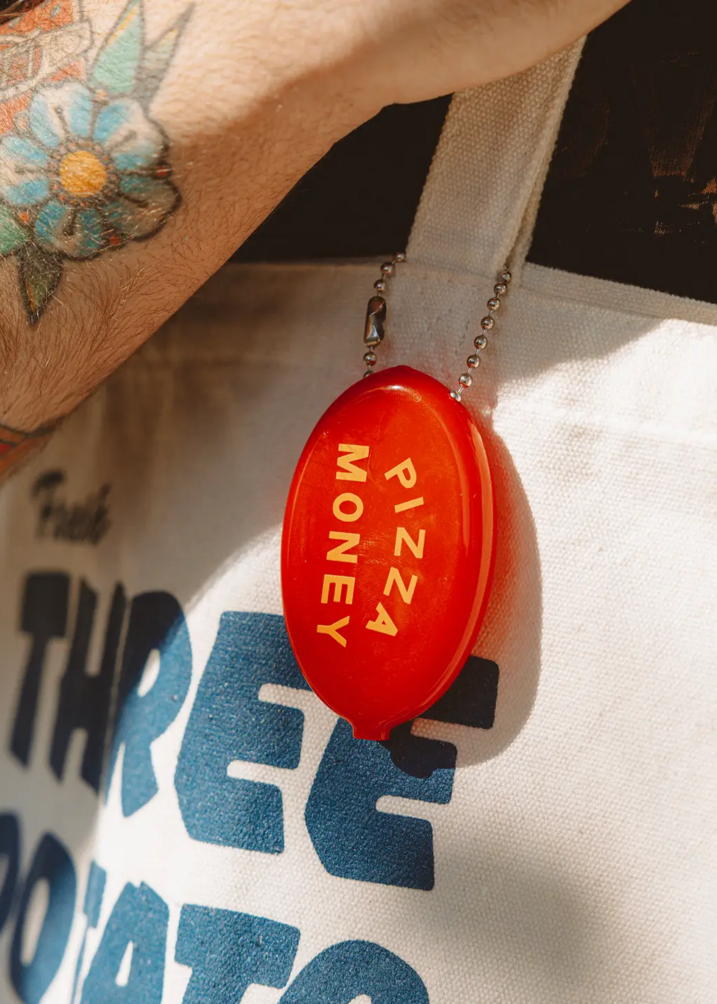 Coin pouch, pizza money