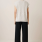 Aran vest, oat