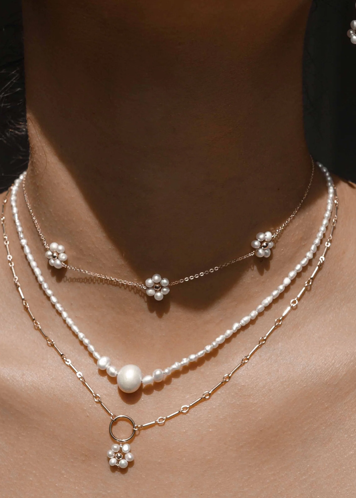 Fiores choker necklace