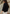 The crop knit, black