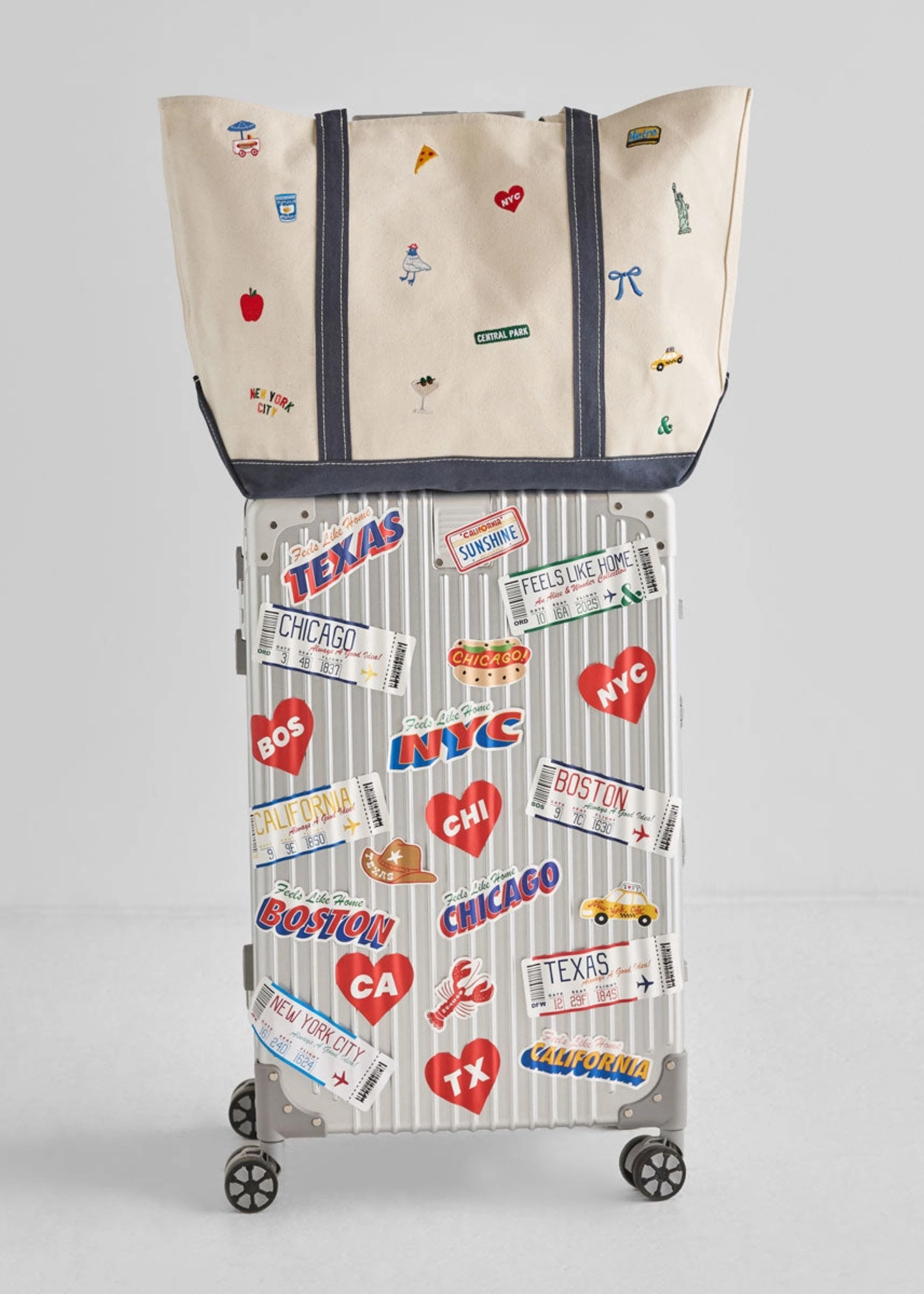 New York City icons tote