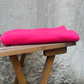 Oversized travel wrap, hot pink