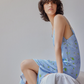 Lisbon dress, blue