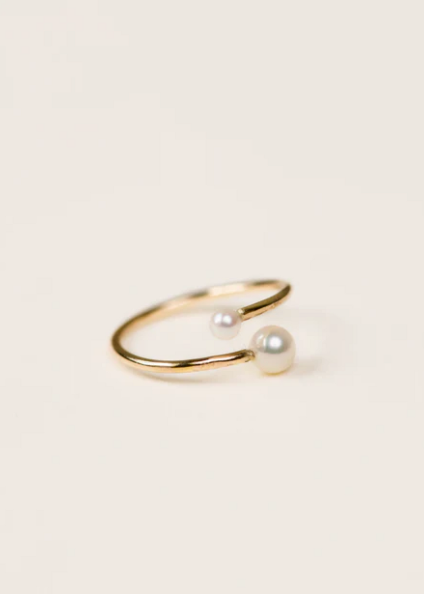 Pearl duo ring