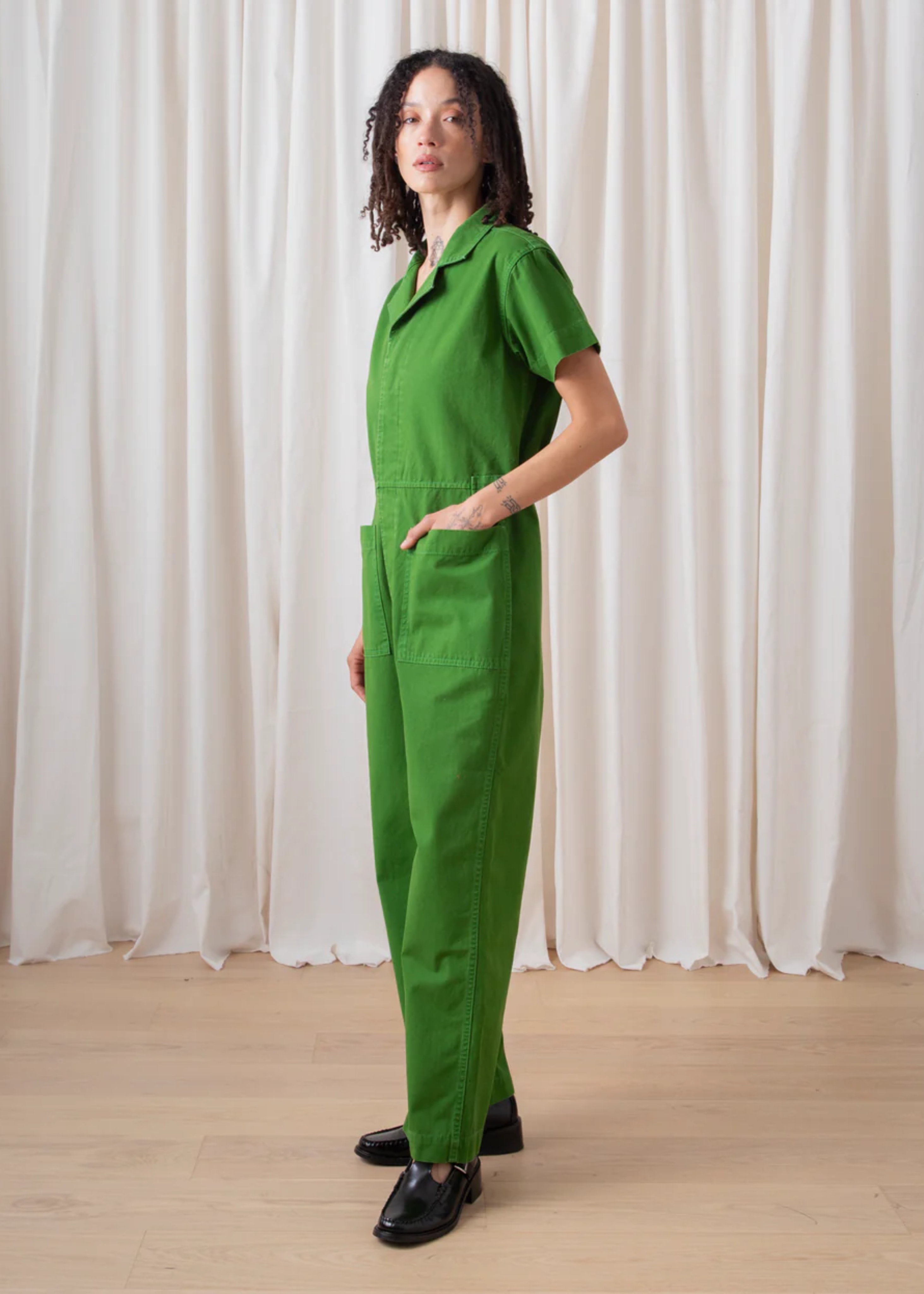 Boiler suit, green