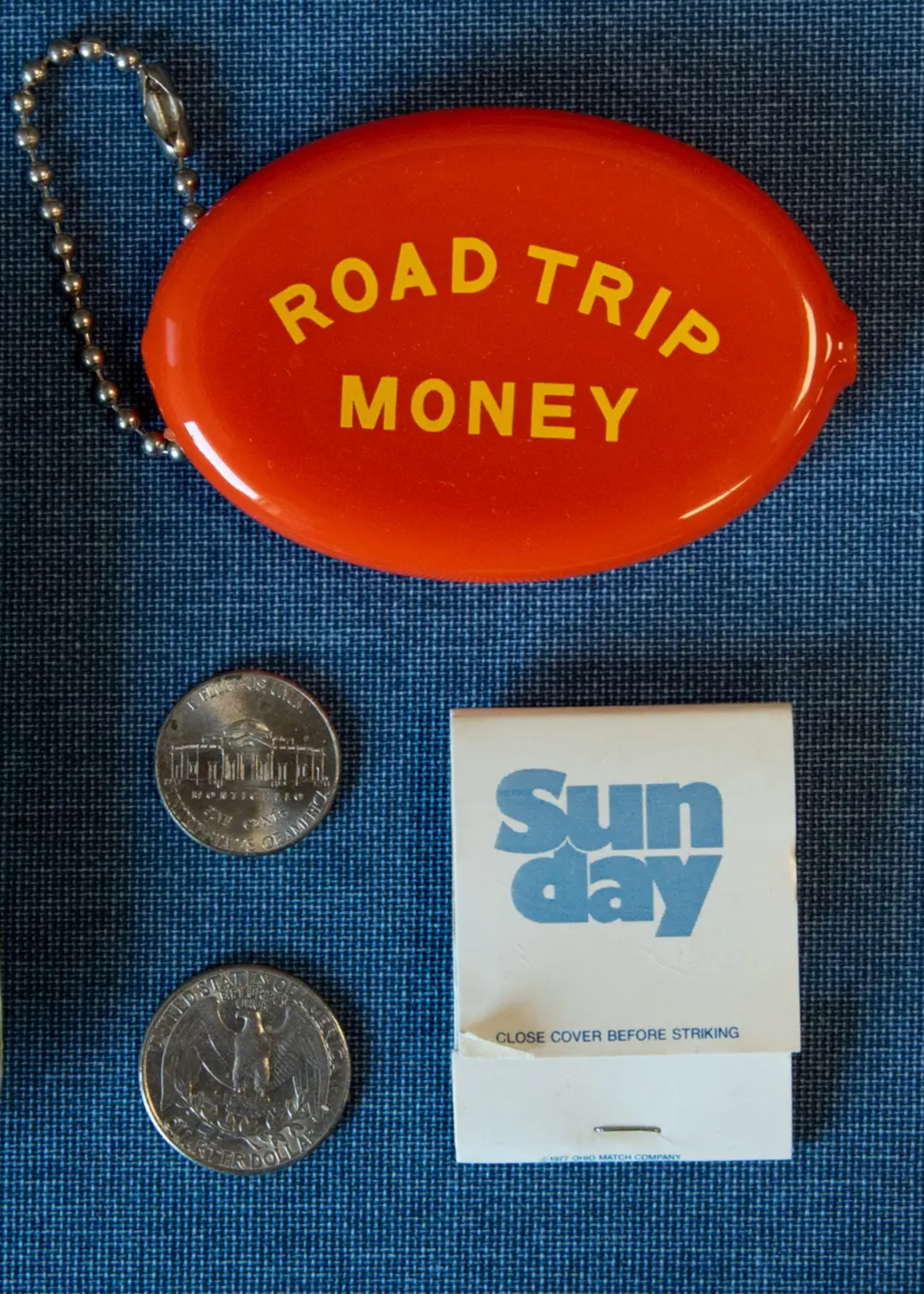 Coin pouch, road trip money