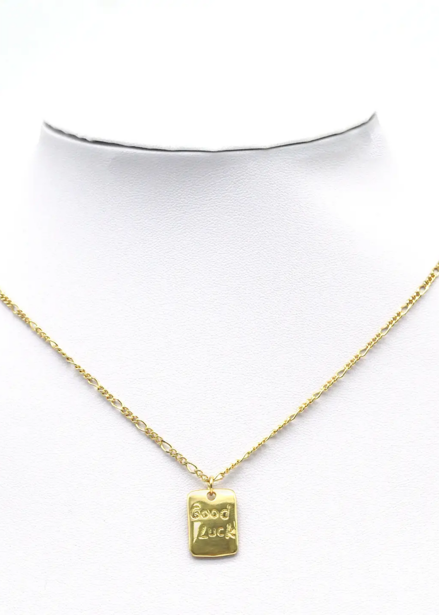 Gold luck charm