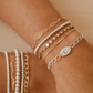 Luxe beaded bracelet