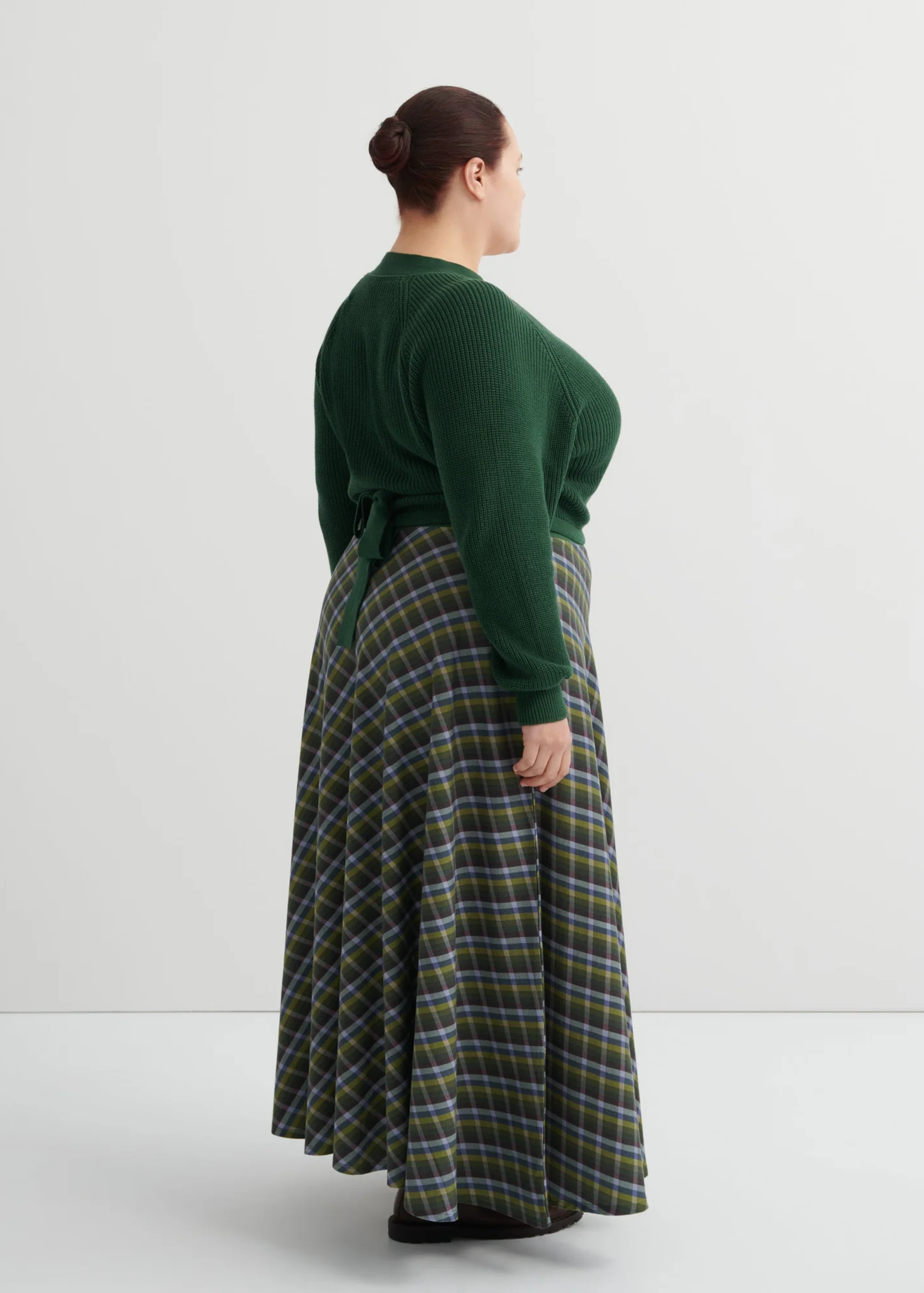 Composure cardigan, green