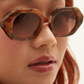 Came to win sunglasses, tortoise
