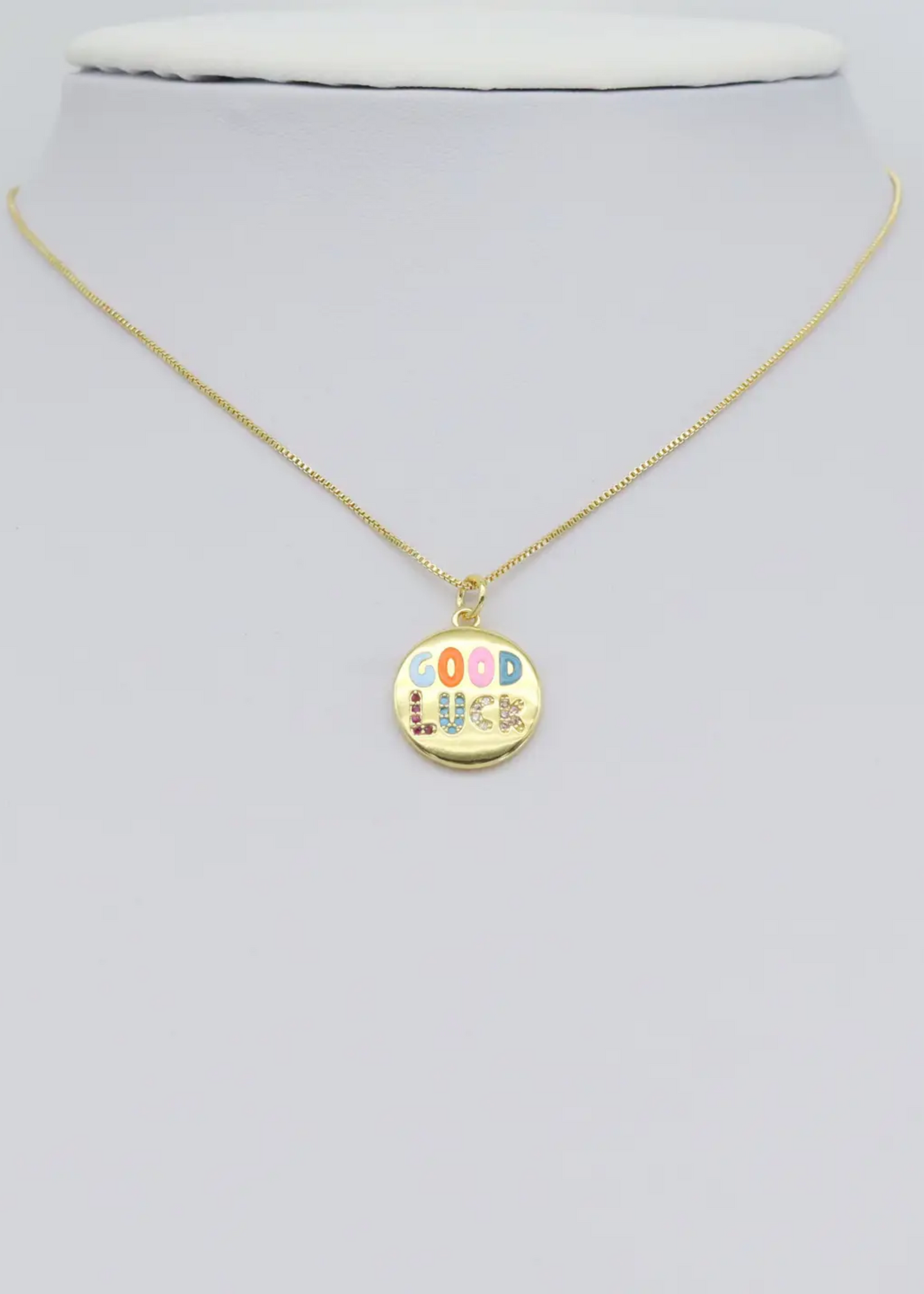 Good luck coin charm