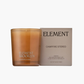 Refillabe campfire stereo candle