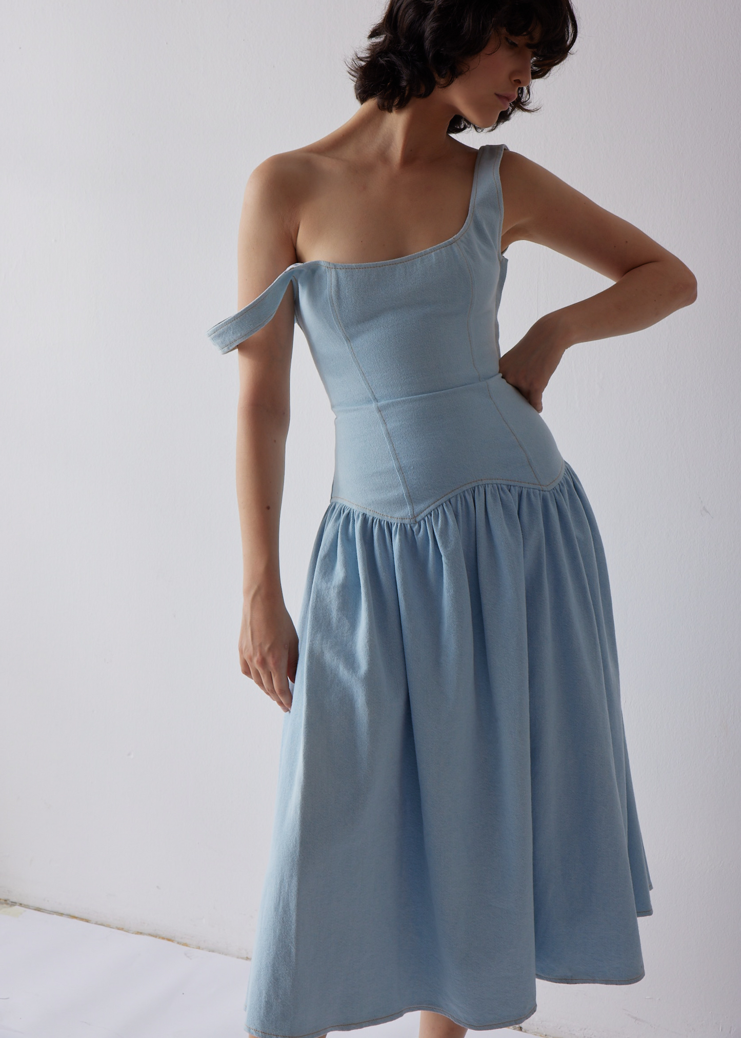Danielle dress, light blue