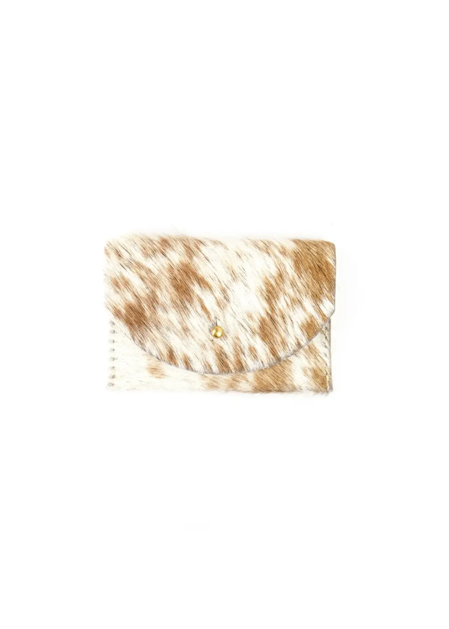 Cardholder, caramel speckled