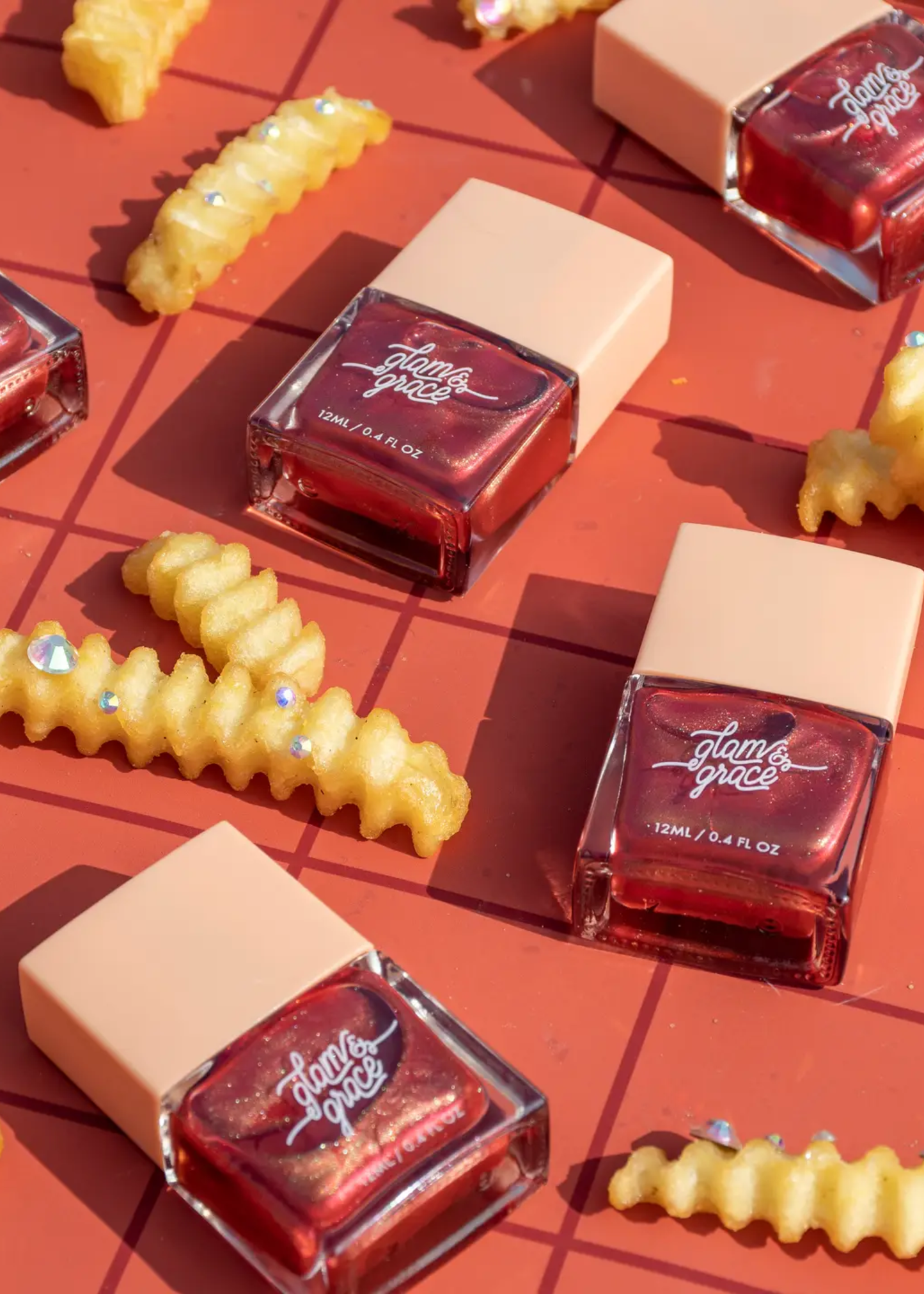 Nail polish, ketchup