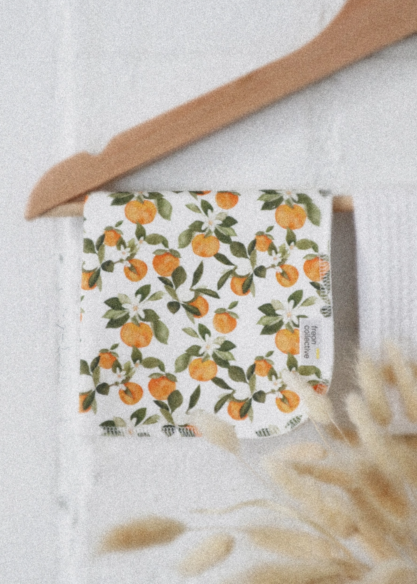 Face cloth, clementine