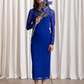 Mesh ls top, cobalt