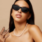 Bright as my future sunglasses, black