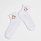 New York City icons ruffle sock
