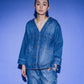 Miguel denim cardigan