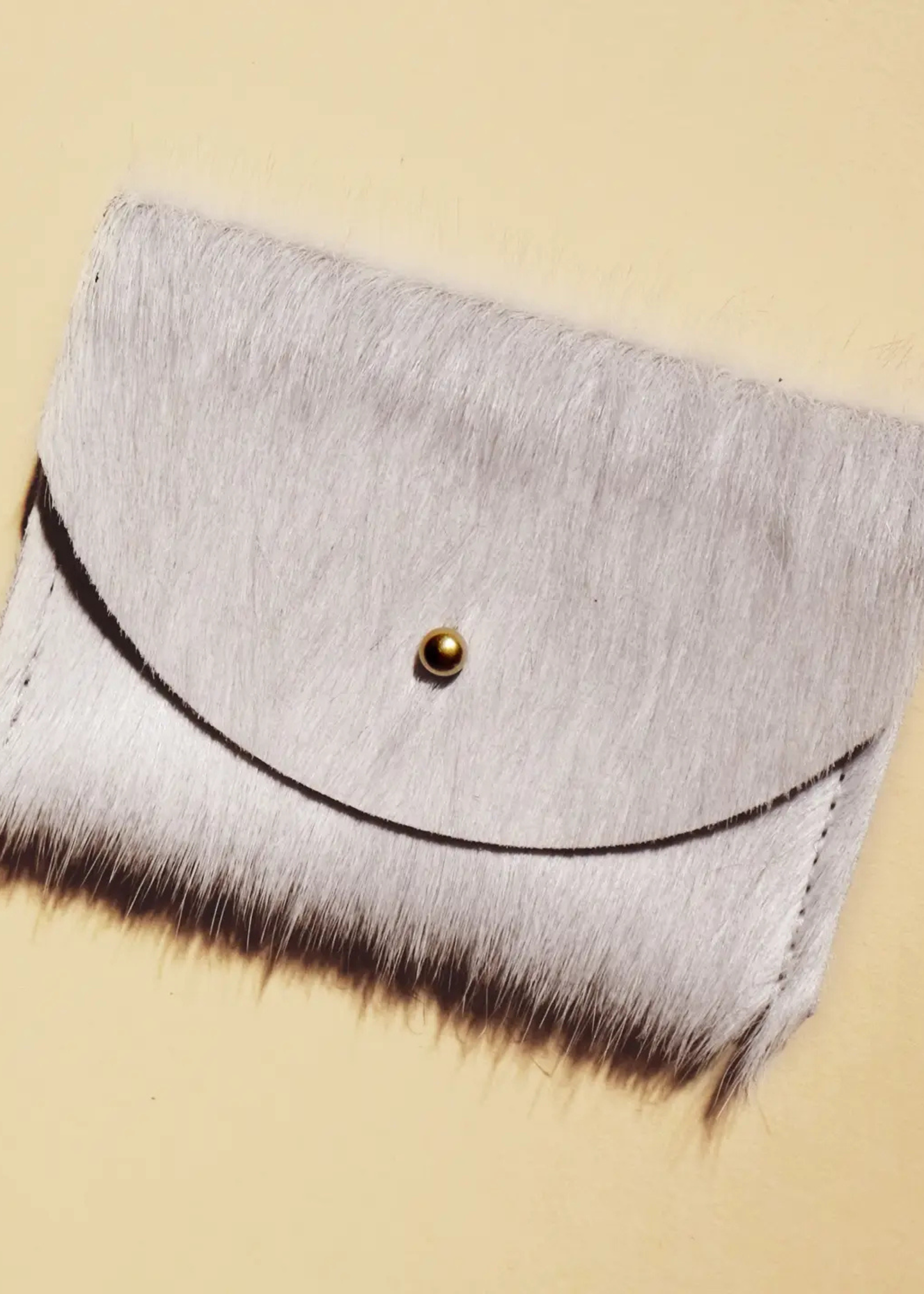 Cardholder, white cowhide