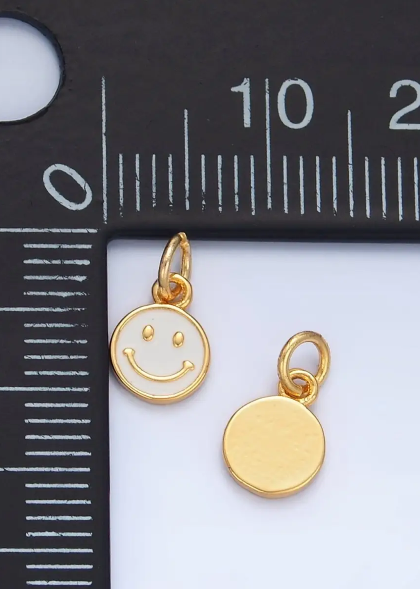 Smiley face charm