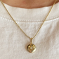Mini starburst plate pendant