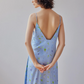 Lisbon dress, blue