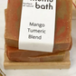 Avocado oil body soap, mango tumeric blend