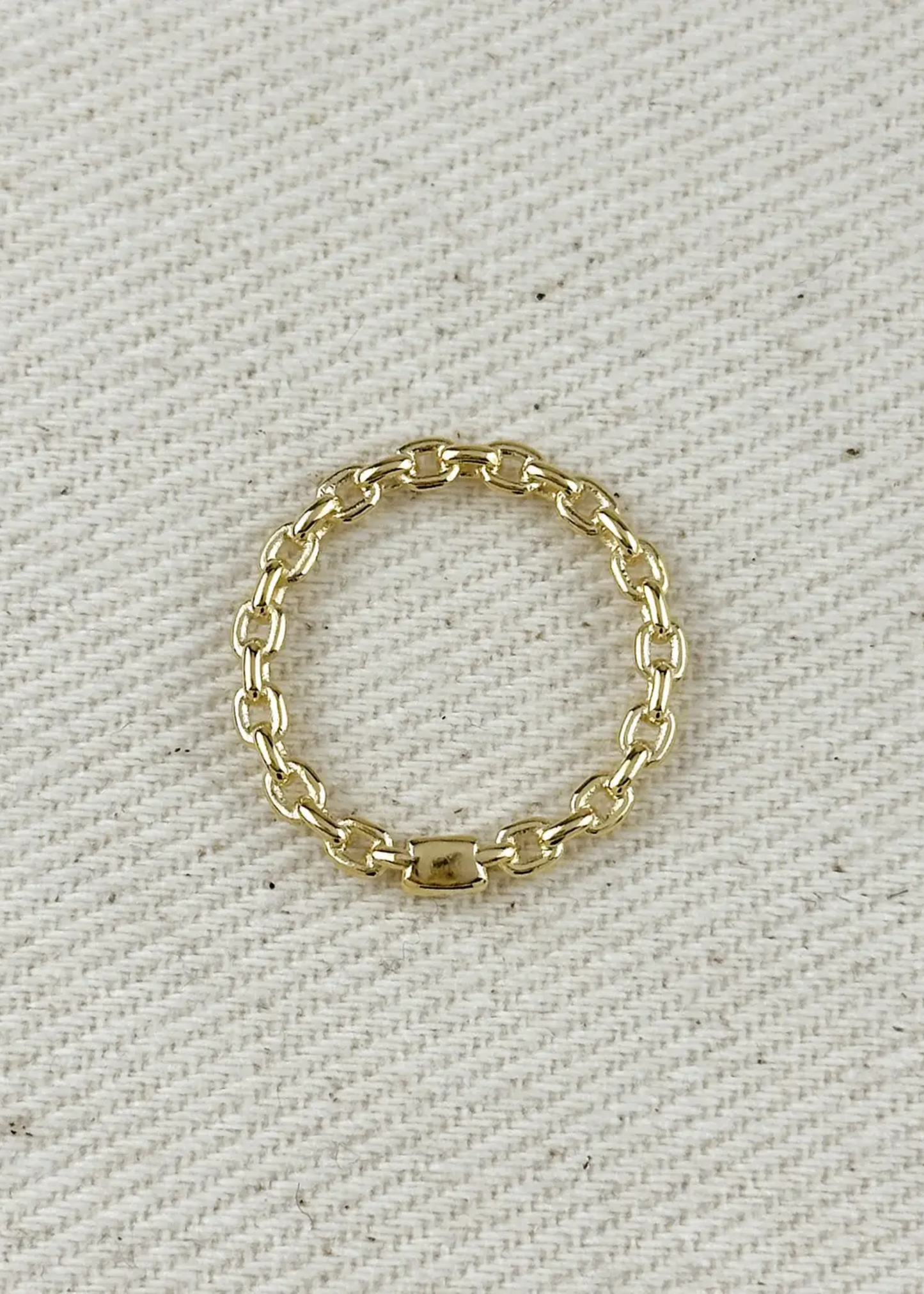 Crafted chain ring