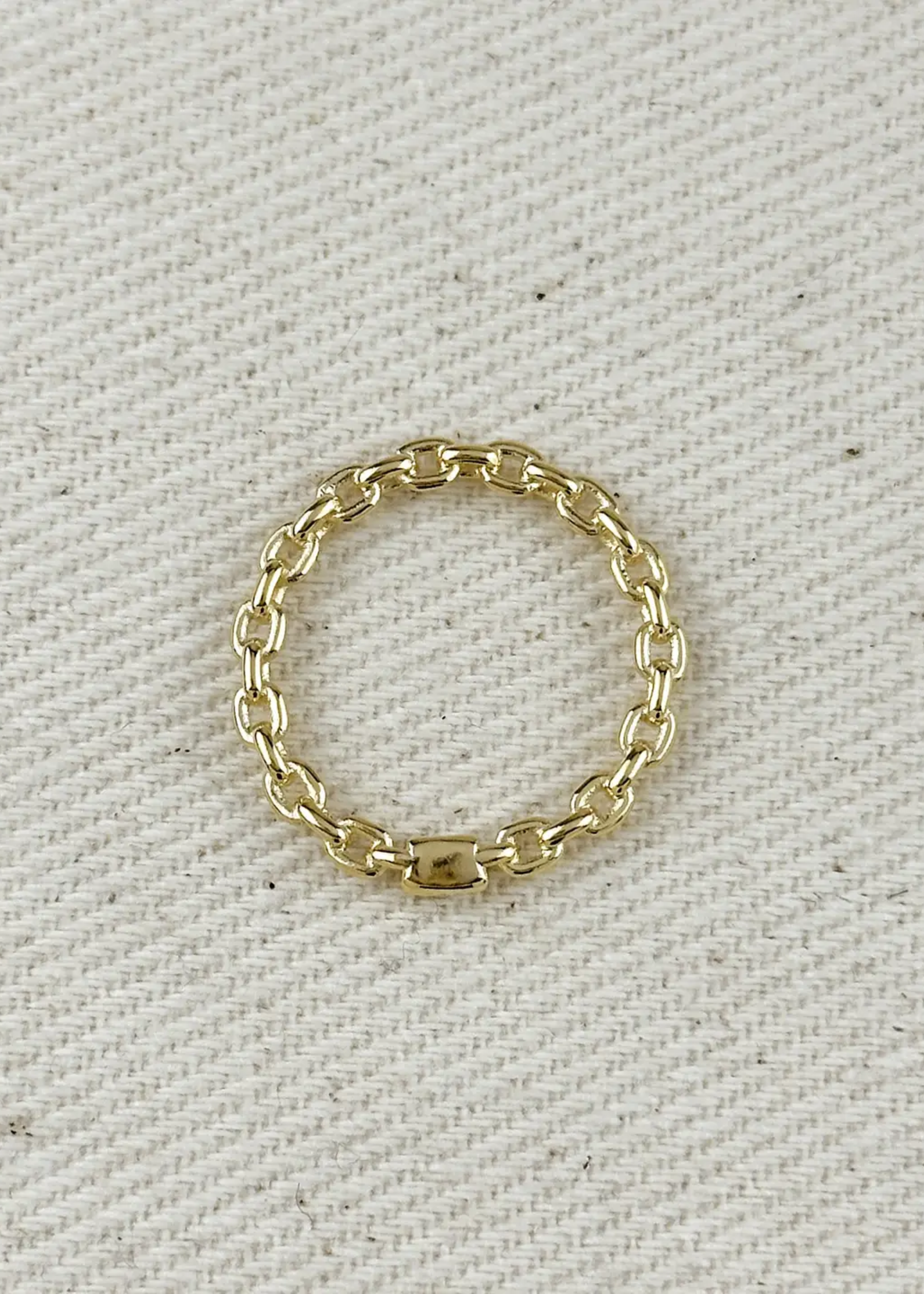 Crafted chain ring