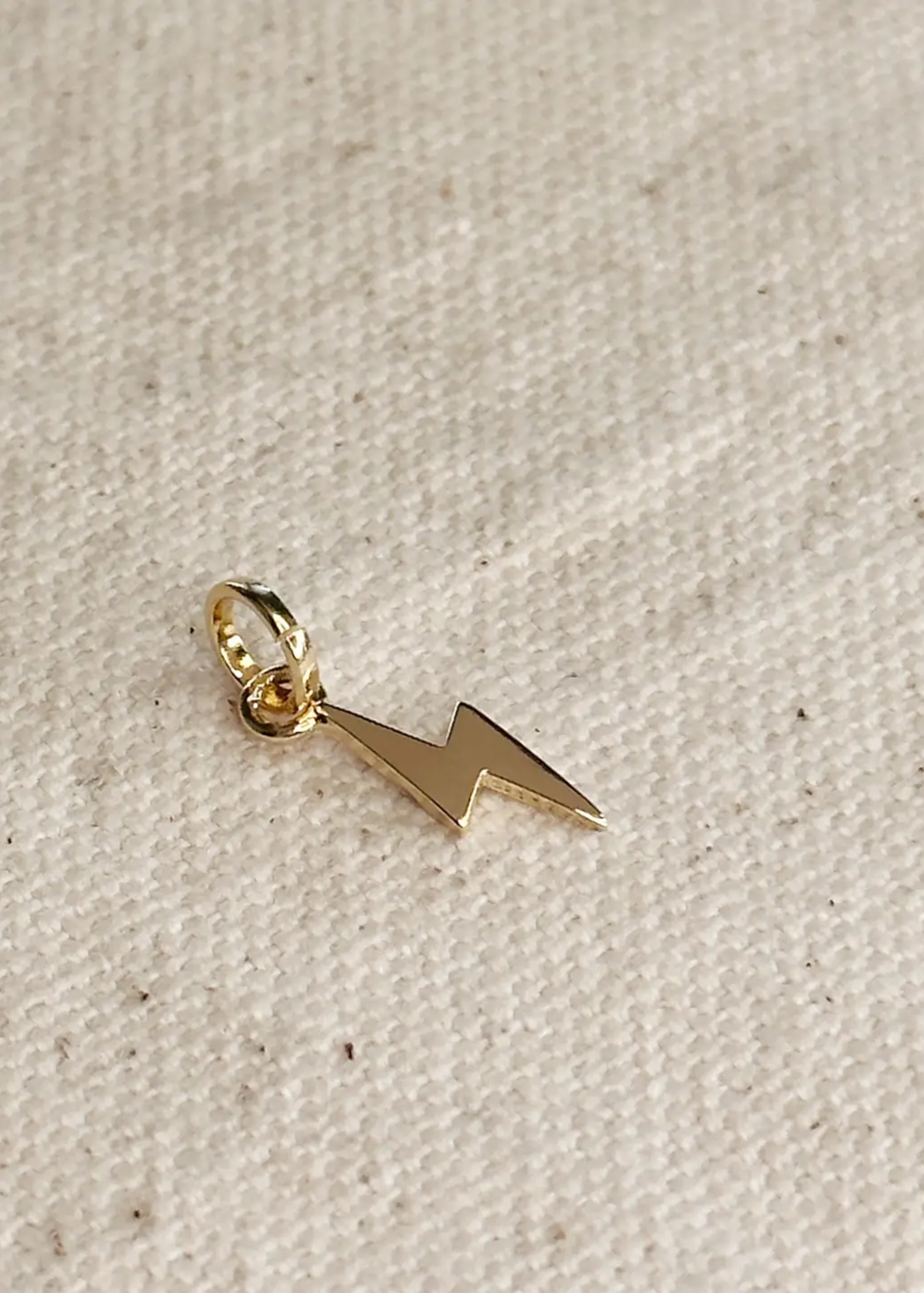 Mini lightning bold charm