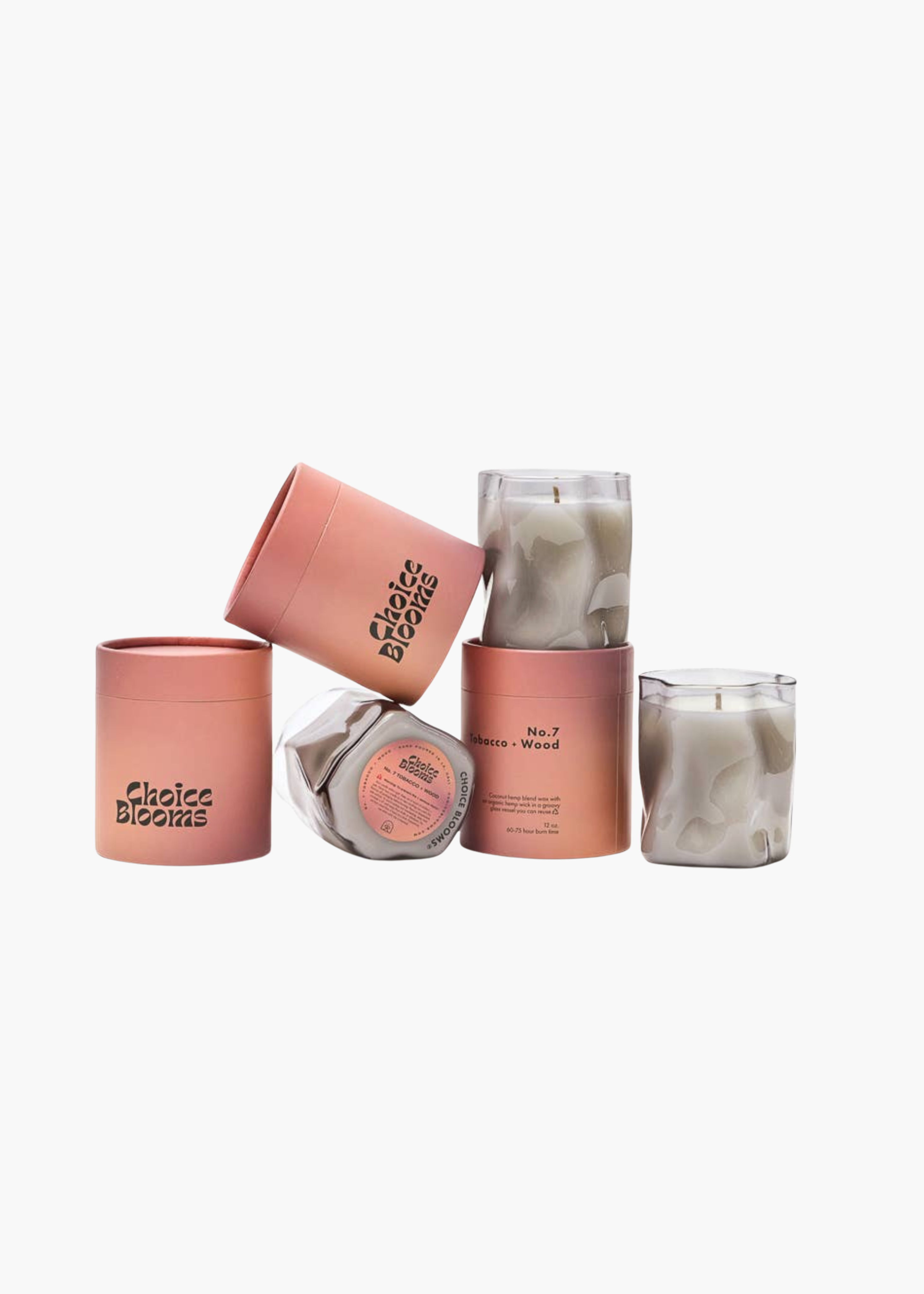 No. 7 tobacco + wood candle