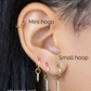 Seamless hoops, 2 sizes