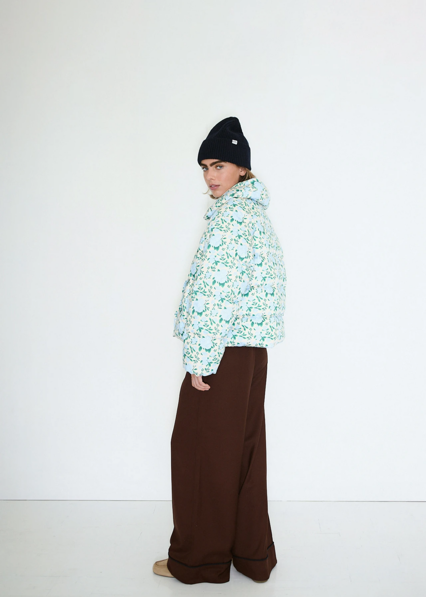 Small roses print jacket