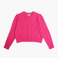 Pom pom sweater, pink