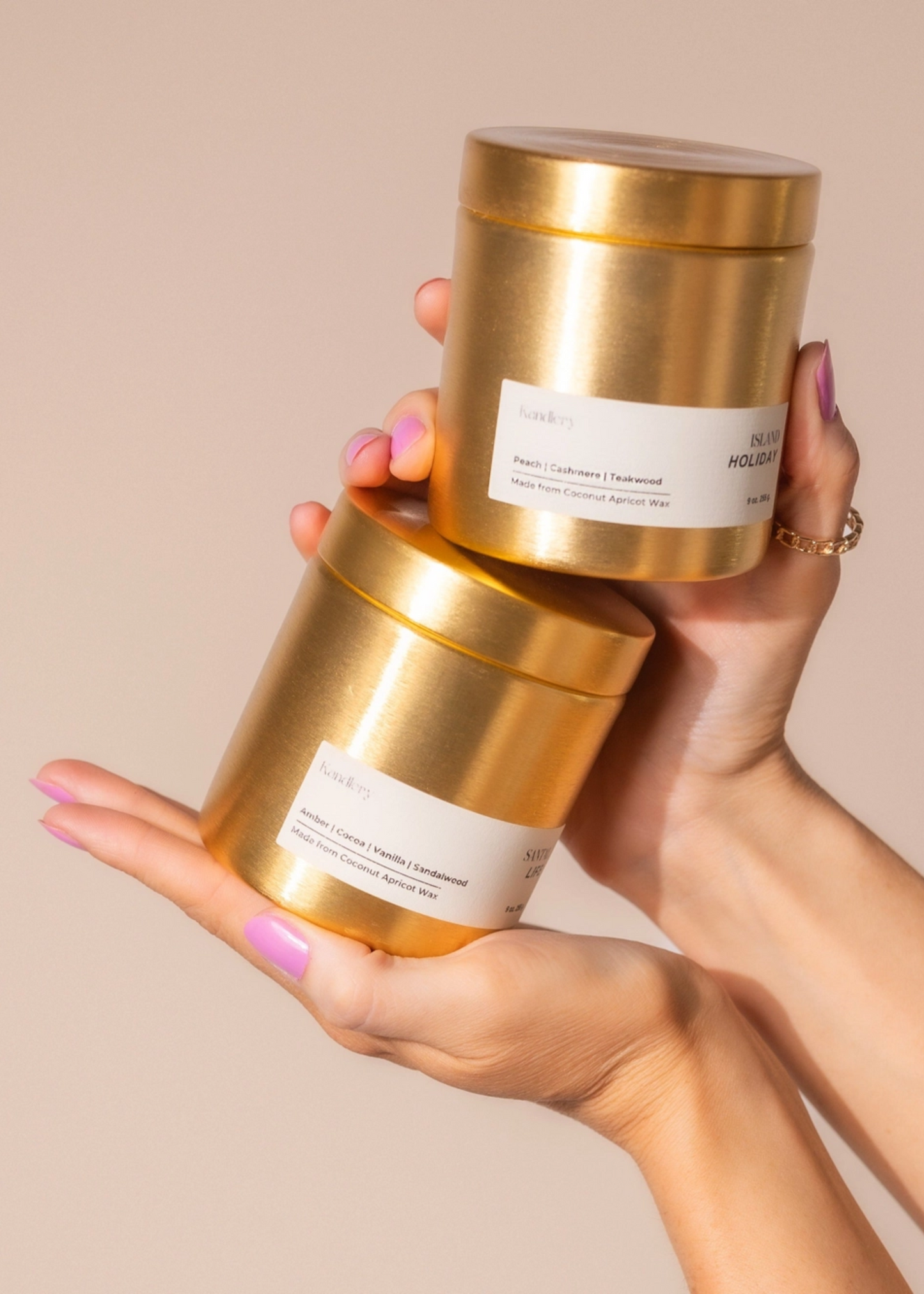 Yuzu shiso leaf candle
