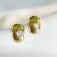 Dome heart studs
