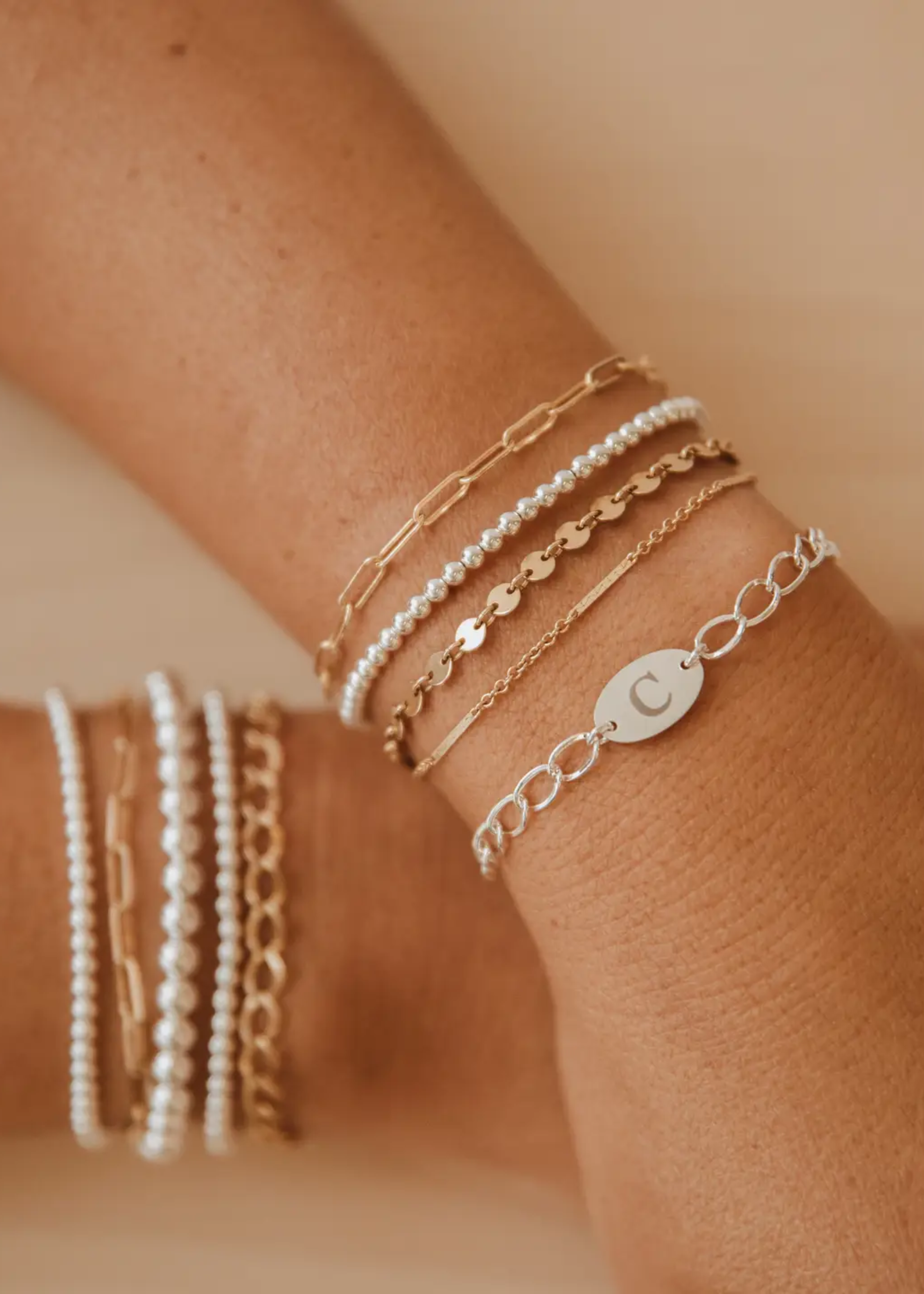 Luxe beaded bracelet