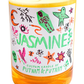 Jasmine wooden wick candle