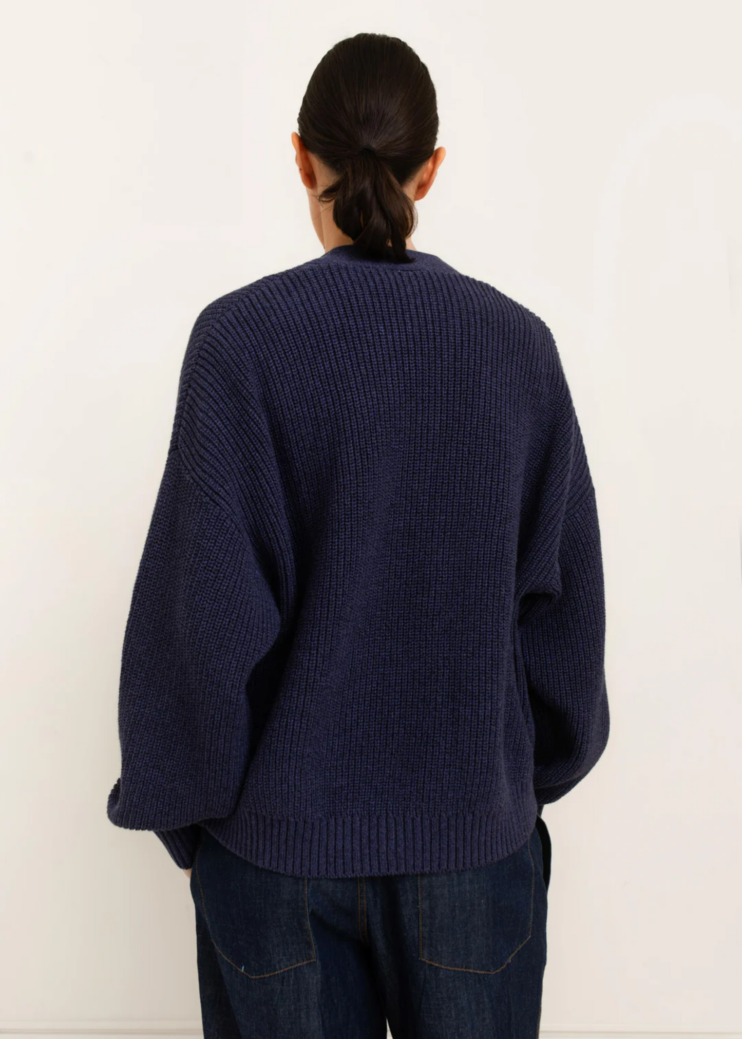 Mali cardigan, navy